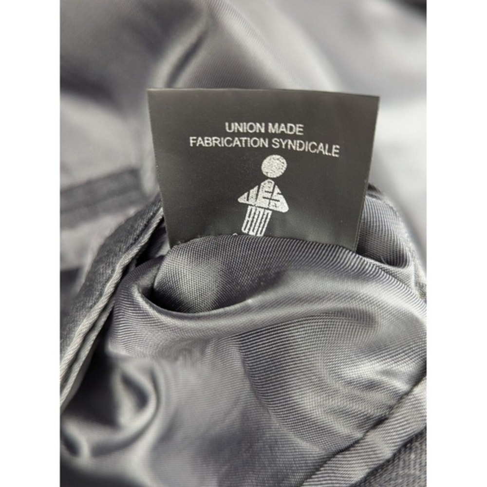 Peter Millar Gray Wool Blazer Size 48R Sport Coat Jacket Mens 2‎ Button - Picture 13 of 16